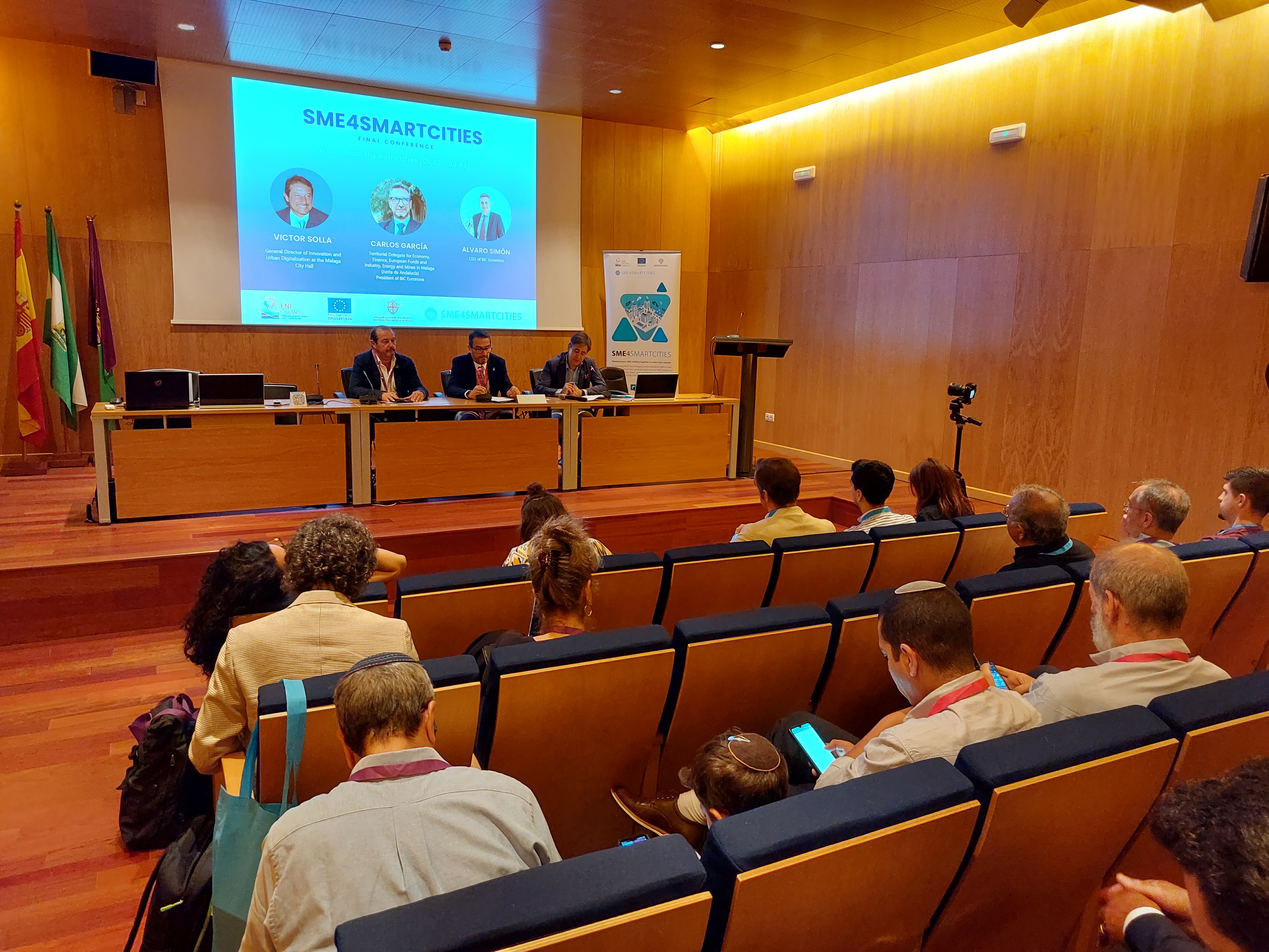 Expertos internacionales en Smart Cities abordan en Málaga soluciones tecnológicas a retos urbanos