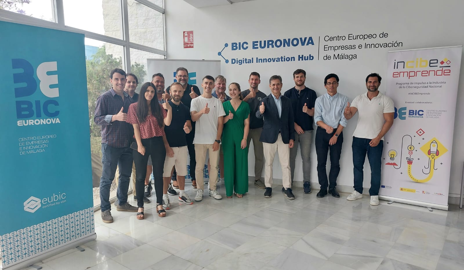 BIC Euronova, en colaboración con el INCIBE, da comienzo la aceleración de 10 empresas, que competirán para completar su formación en Silicon Valley.