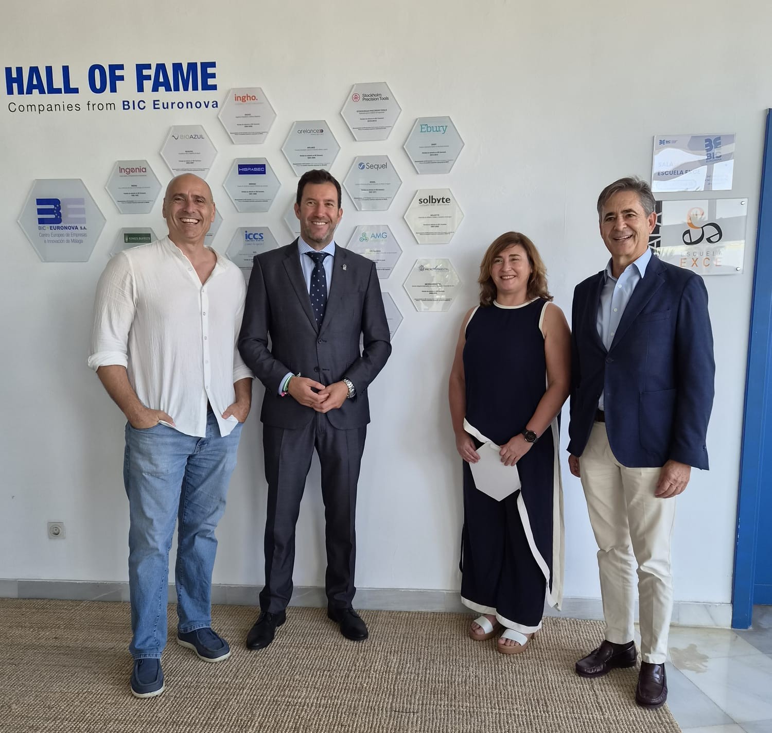 BIC Euronova  rinde homenaje en su ‘Hall of Fame’ a la empresa Microambiental, nacida en su centro y con 26 años de trayectoria liderando la seguridad agroalimentaria.