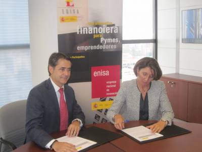 ANCES firma convenio de colaboración con ENISA, Empresa Nacional de Innovación