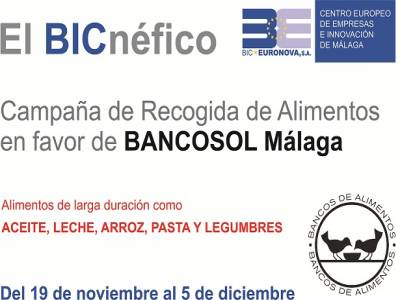 El BICnéfico: campaña de recogida de alimentos en favor de Bancosol 