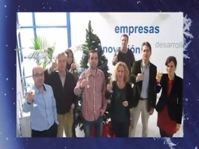 El equipo y empresas del CEEI de Málaga BIC Euronova les desean Felices Fiestas y Próspero Año Nuevo 