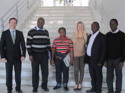 Una delegación de Ghana visita BIC Euronova para conocer su modelo de gestión