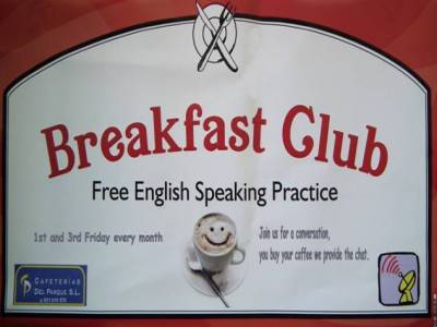 Nueva temporada de English Breakfast en BIC EURONOVA - practica inglés gratis