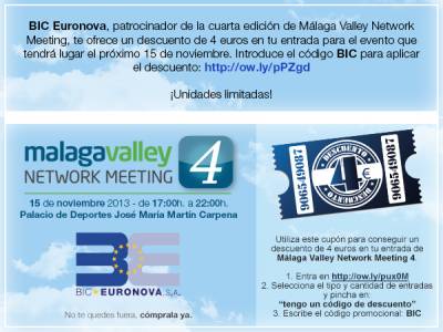  BIC Euronova te invita a hacer networking. 