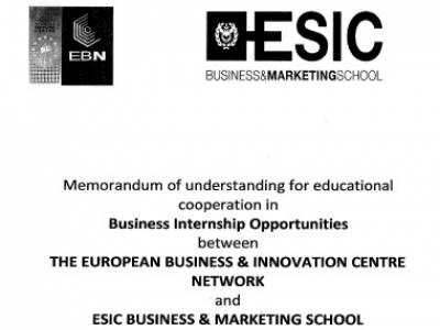 EBN y ESIC firman un acuerdo de colaboración