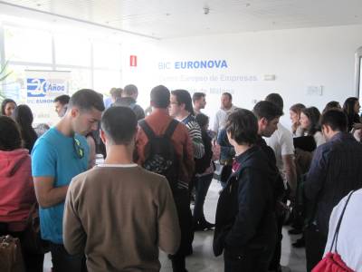 BIC Euronova muestra el apoyo que ofrece a emprendedores y empresas durante una Jornada de Puertas Abiertas.