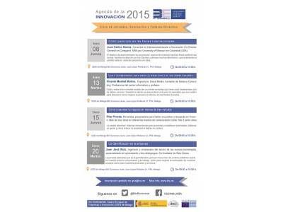 Nuevas Jornadas gratuitas en BIC Euronova - Agenda de la innovación para Enero