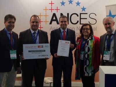 La empresa malagueña DHV Technology es galardonada por ANCES con el Premio EIBT a la innovación de base tecnológica, en el marco del Foro TRANSFIERE.