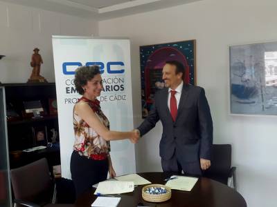 ALAD3 y la Confederación de Empresarios de Cádiz firman convenio para ofertar servicios de consultoría y formación