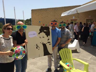 Celebración del período estival en la terraza BuenaBICta de BIC Euronova.