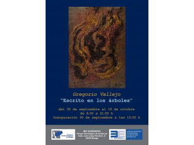 “Escrito en los árboles” - Exposición de Gregorio Vallejo en la ExpoZona de BIC Euronova 