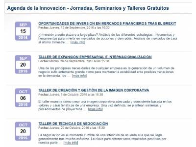  Nuevos Cursos y Talleres en BIC Euronova a partir de Septiembre