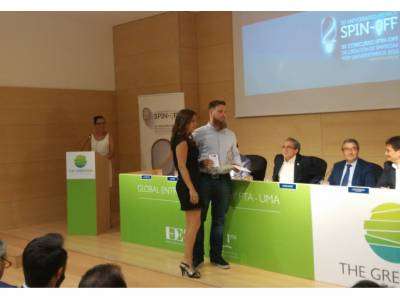 BIC Euronova otorga un premio accésit al proyecto MINGO en los premios SPIN-OFF de la UMA.