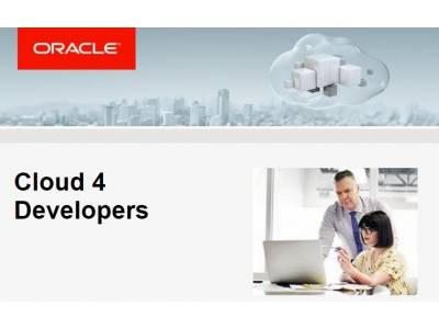 Jornada Cloud 4 Developers - 25 de Enero en Oracle