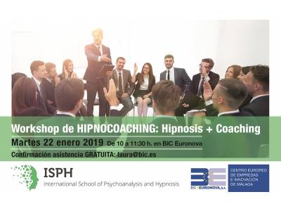 22 Enero WORKSHOP gratuito de HIPNOCOACHING - Fusión de Coaching+Hipnosis