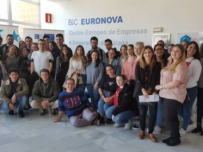 BIC Euronova muestra el apoyo que ofrece a emprendedores y empresarios durante una Jornada de Puertas Abiertas.