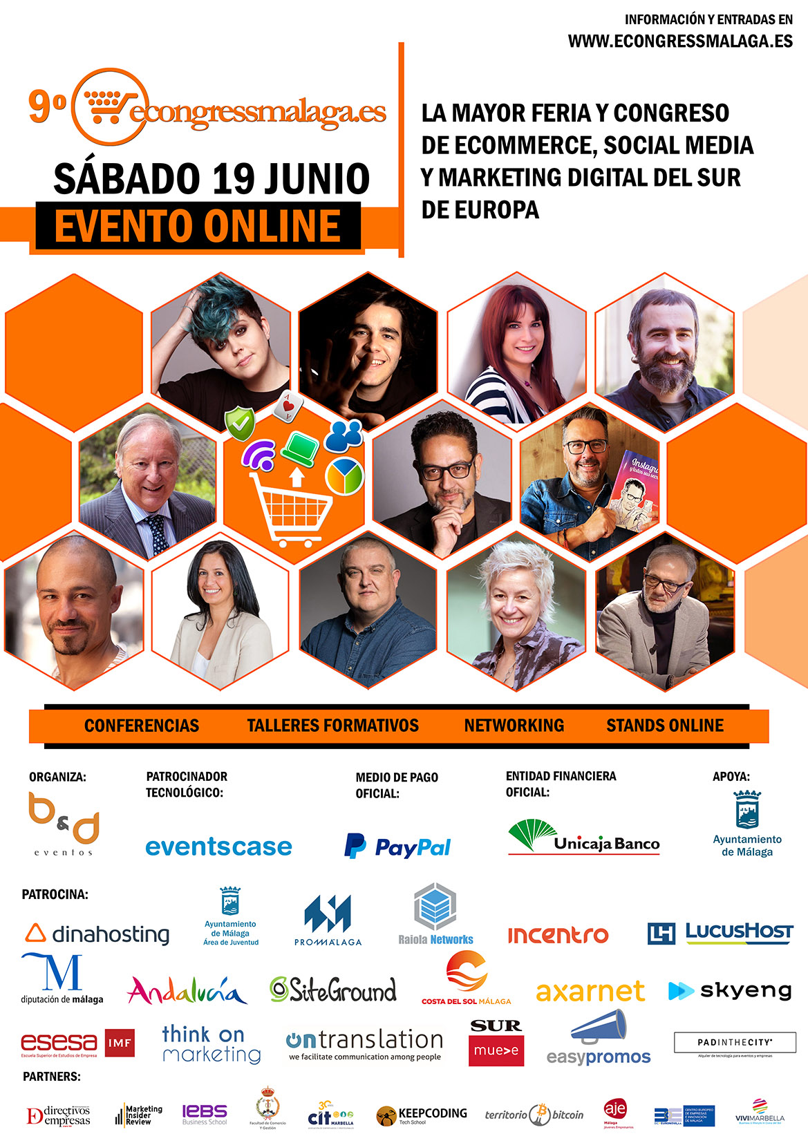 9º ECONGRESS MÁLAGA SÁBADO - sábado 19 de junio 2021