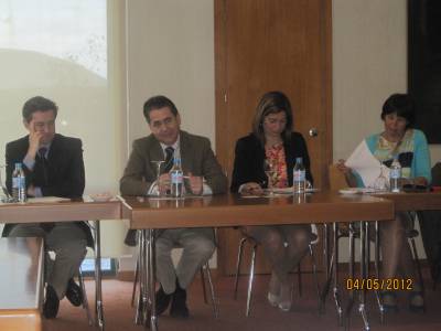 La delegada del Gobierno y la delegada de Economía asisten al Desayuno mensual del Club Euronova
